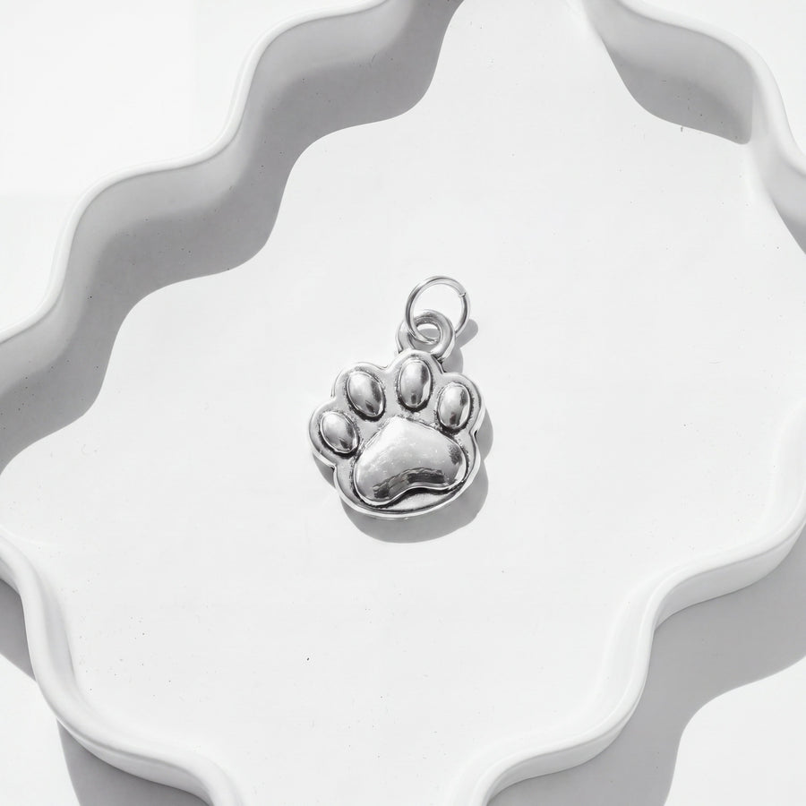 Lucky Paw Charm for BEADBOO dog collar necklace