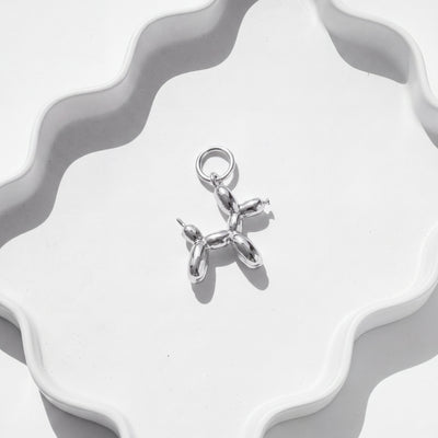 Silver Balloon Dog