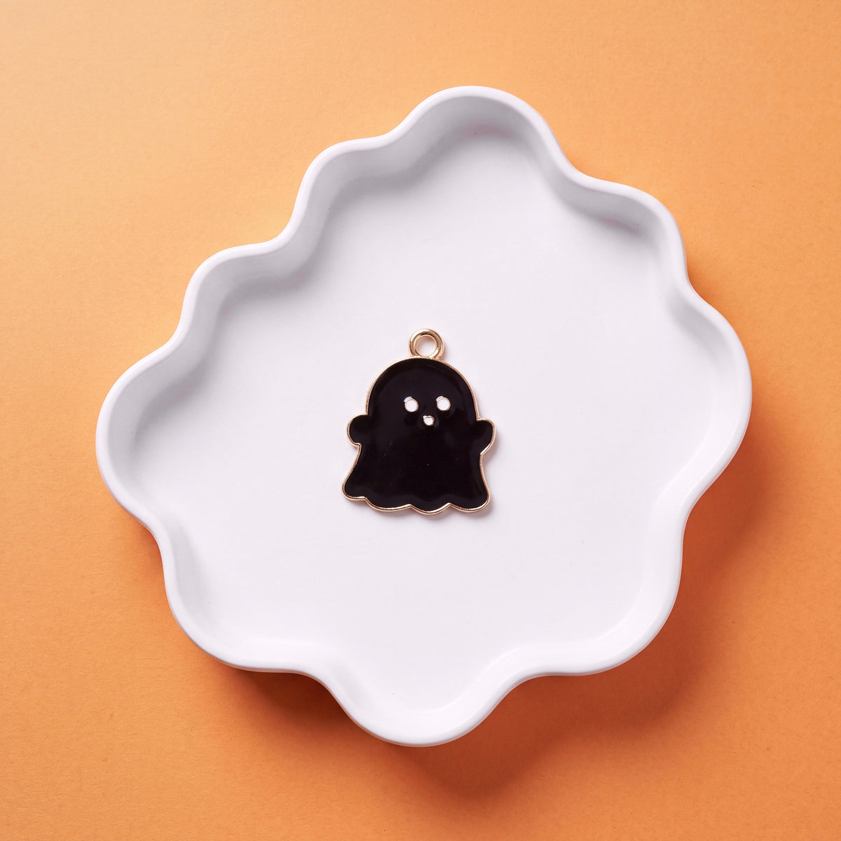 Midnight Boo Charm for BEADBOO dog collar necklace