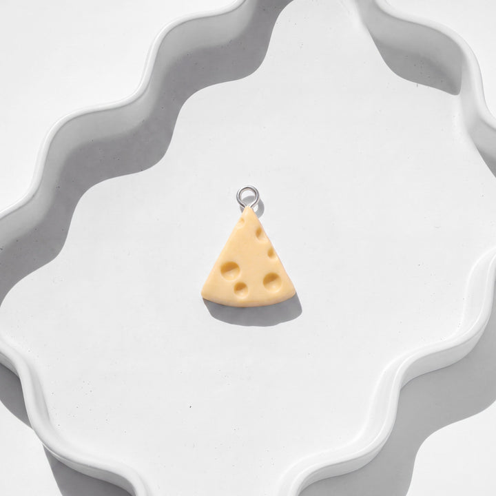Swiss Cheese Charm for Beadboo dog collar necklace