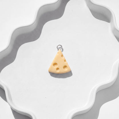 Swiss Cheese Charm for BEADBOO dog collar necklace