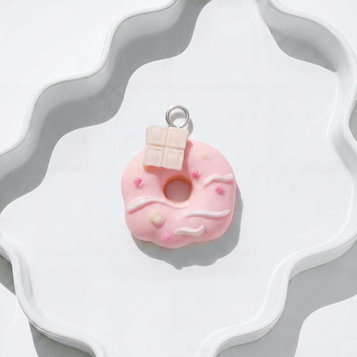 Sprinkle Donut Charm for Beadboo dog collar necklace