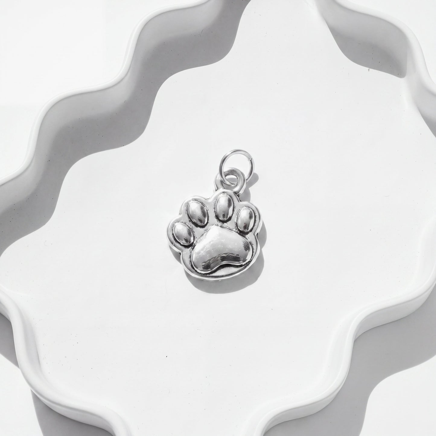 Lucky Paw Charm for Beadboo dog collar necklace