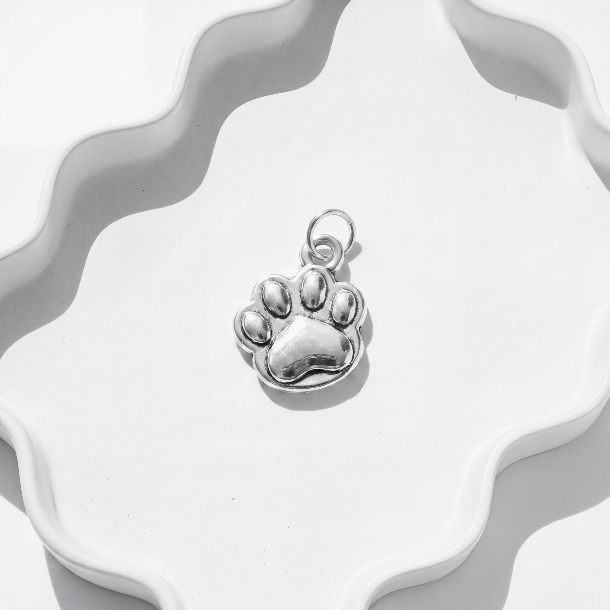 Lucky Paw Charm for Beadboo dog collar necklace