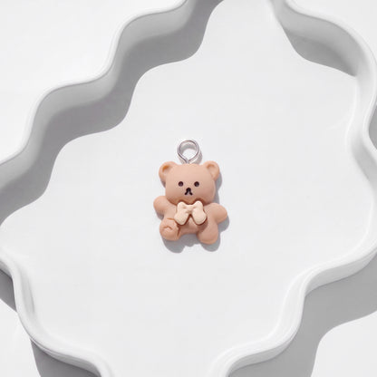 Honey Teddy Charm for BEADBOO dog collar necklace